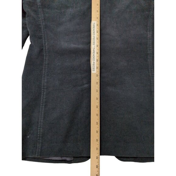 Tommy Hilfiger Moleskin Jacket Blazer Sport Coat Mens 40 Long Blue 3 Button - Picture 11 of 12